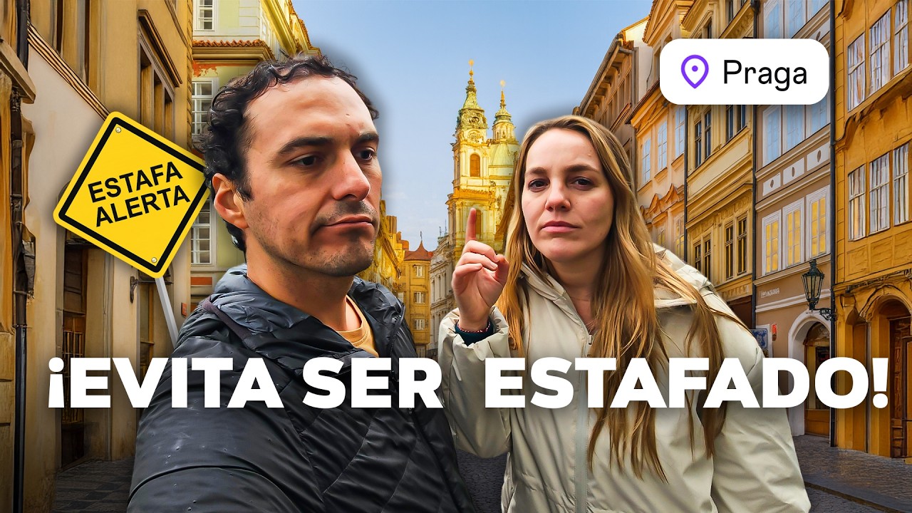 ¡NO caigas en estas 10 ESTAFAS en PRAGA! (Guía real con CONSEJOS para viajeros)