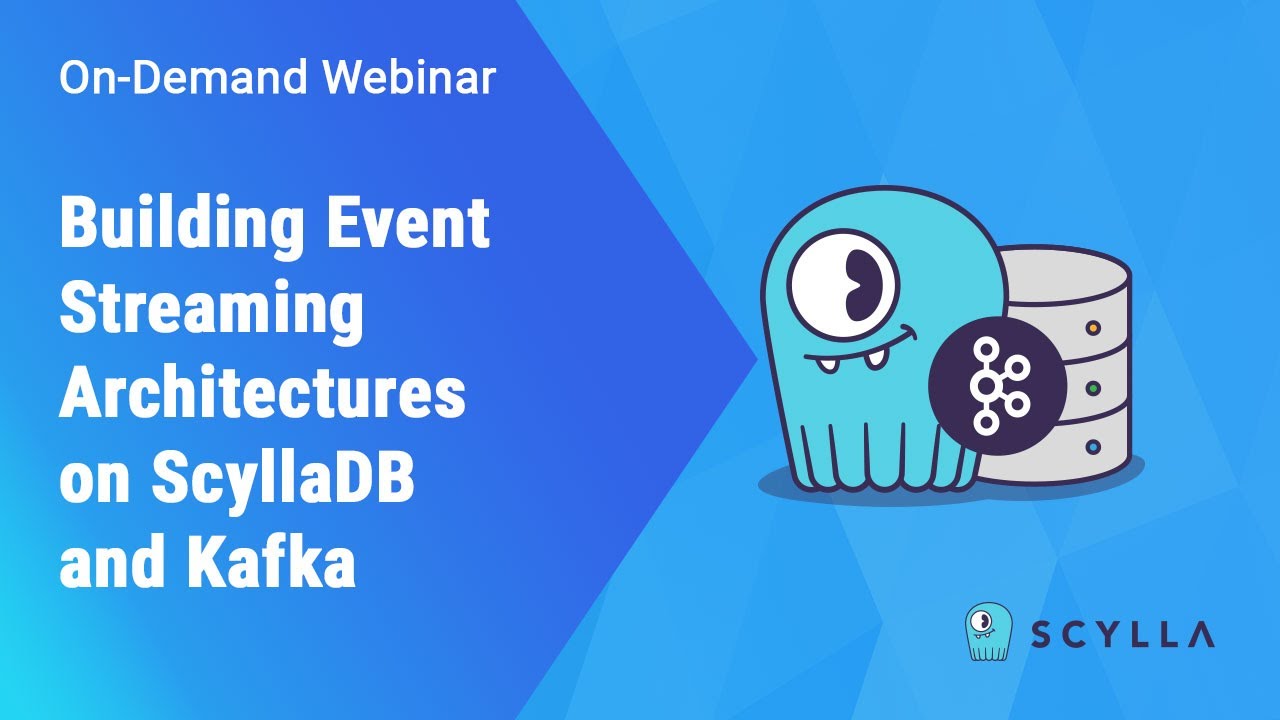 Создание архитектур потоковой передачи событий на ScyllaDB и Kafka