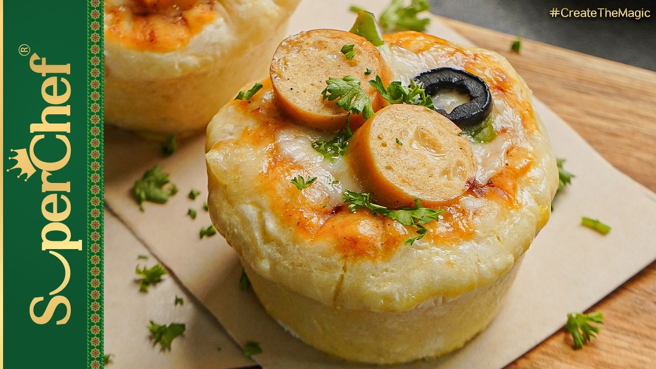 Мини-пицца с толстой корочкой и мини-сосисками K&N’s | Рецепт пиццы с сыром и колбасками