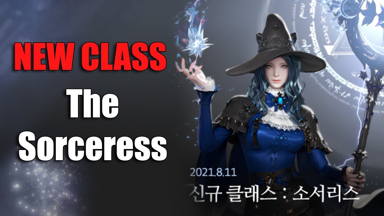 Lost ark new class! the Sorceress
