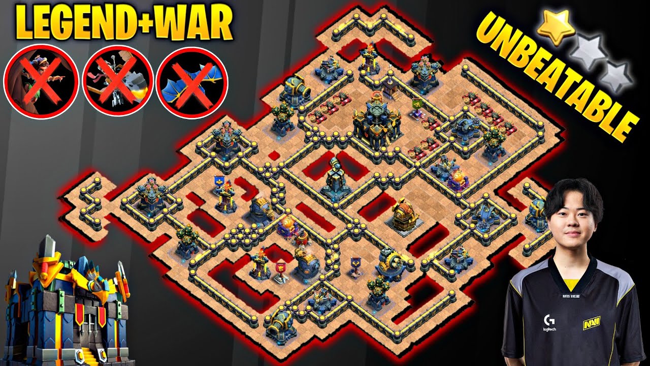 Town Hall17 Непревзойденные лучшие базы | TH17 Anti 2 База Star War & Legend | TH17 НОВАЯ база дл...