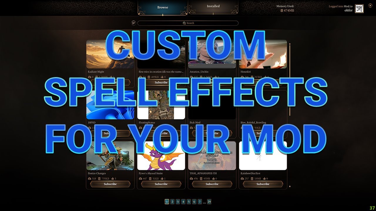 Custom spell effects (VFX) for your mod - Modding with Ohfor Ep. 8
