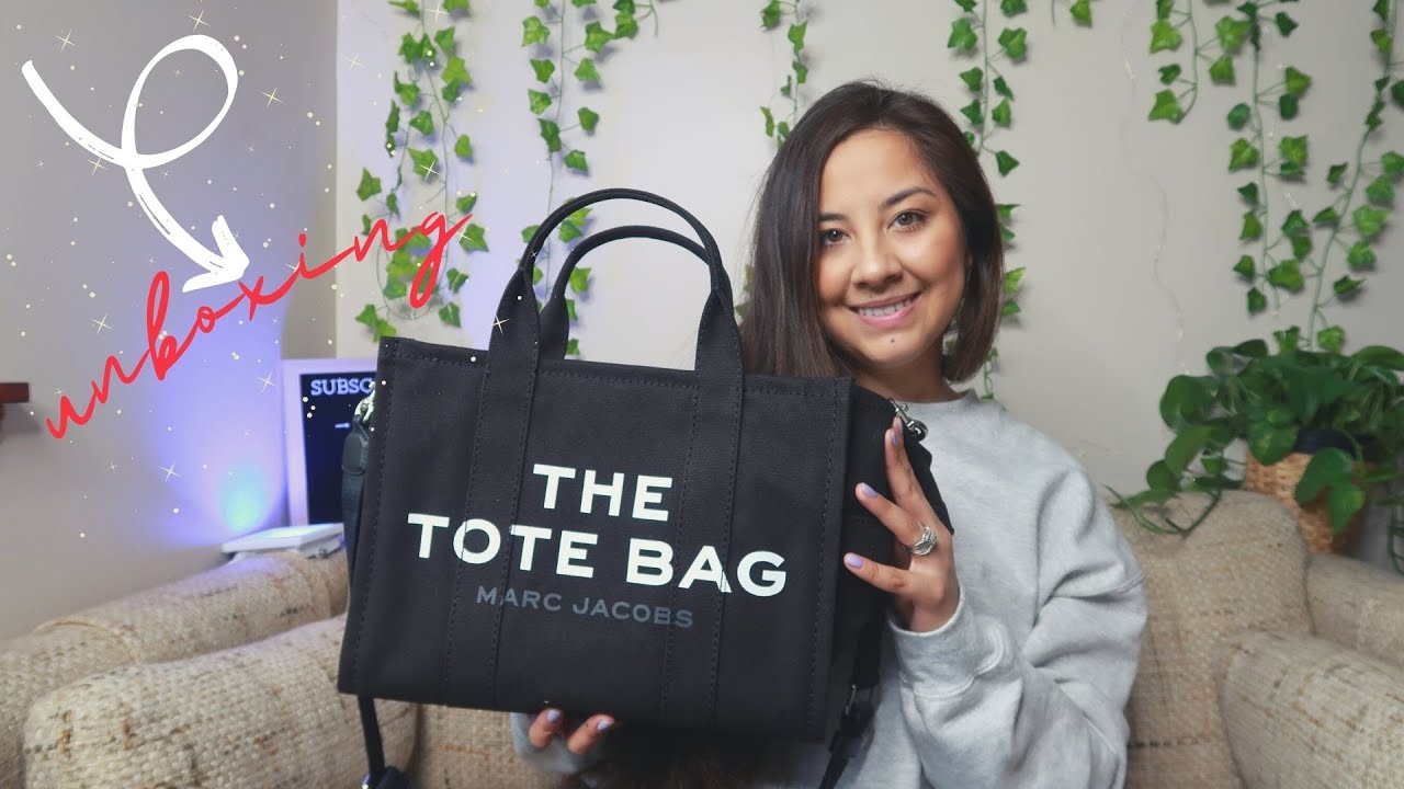 MARC JACOBS TOTE BAG UNBOXING|FIRST IMPRESSIONS AND REVIEW