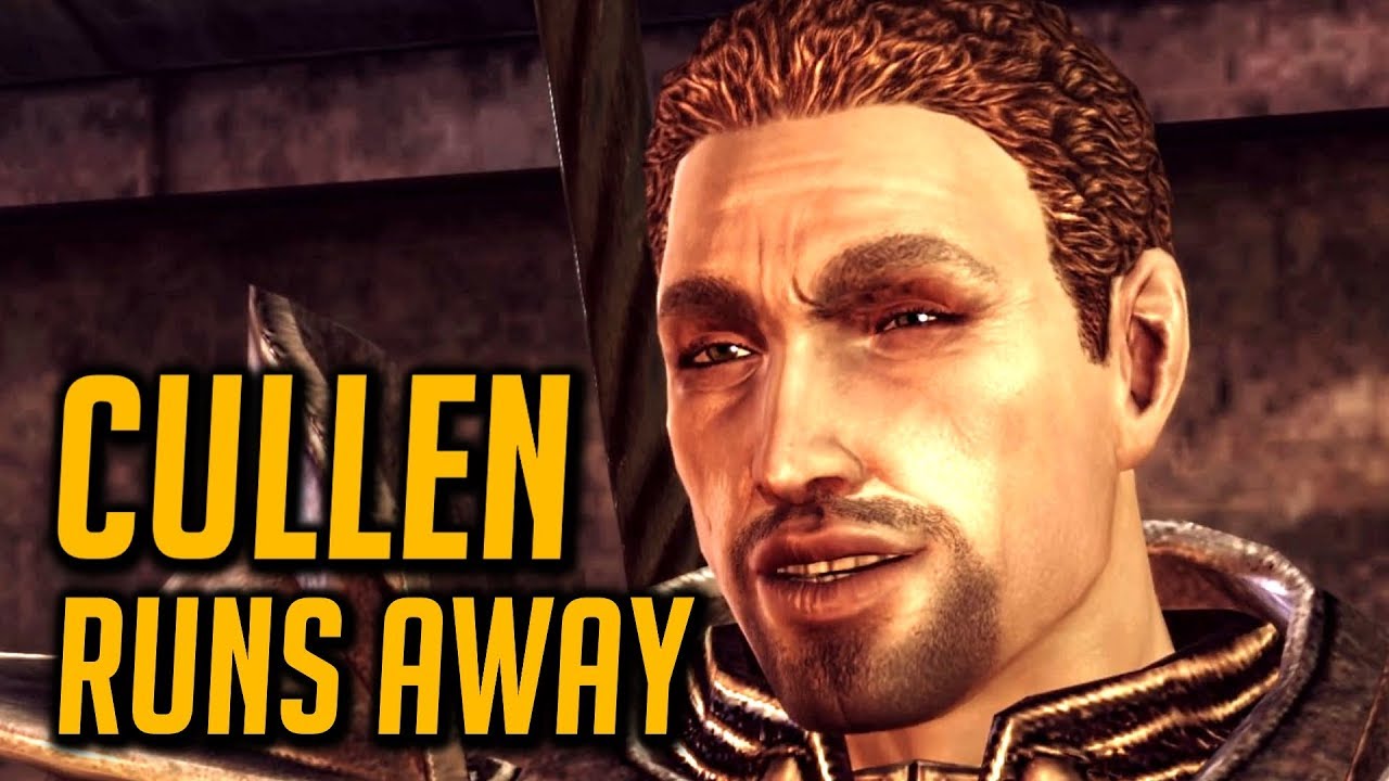 Dragon Age: Origins - Female Mage Makes Cullen Uncomfortable
