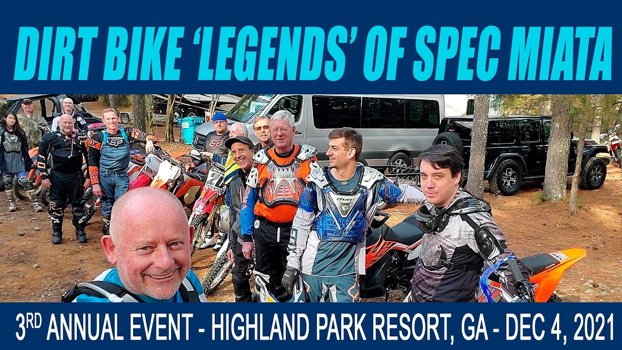 Carnage, Chaos and Hilarity at the Dirt Bike &lsquo;Legends&rsquo; of Spec Miata 2021 gathering!