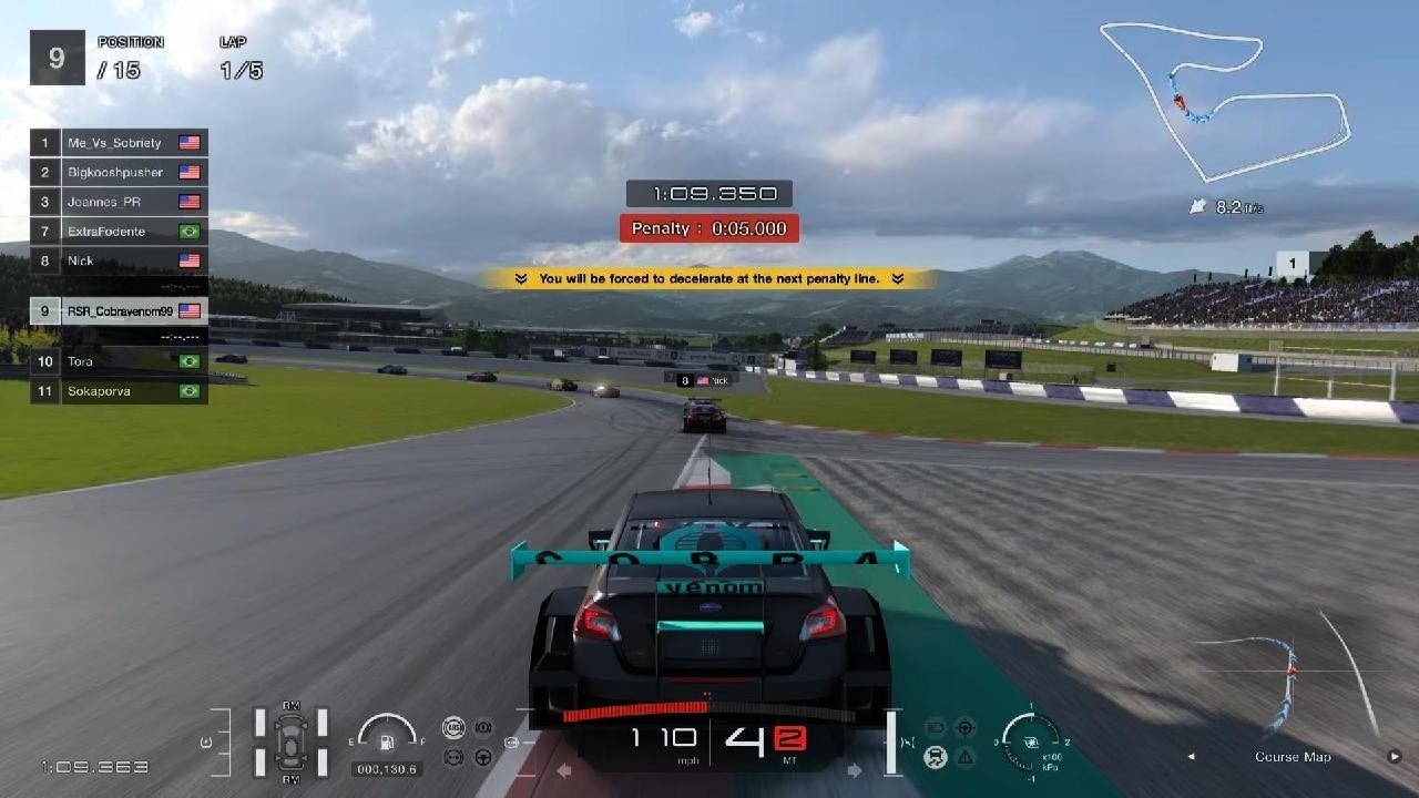 1 lap BS last lap return the favor