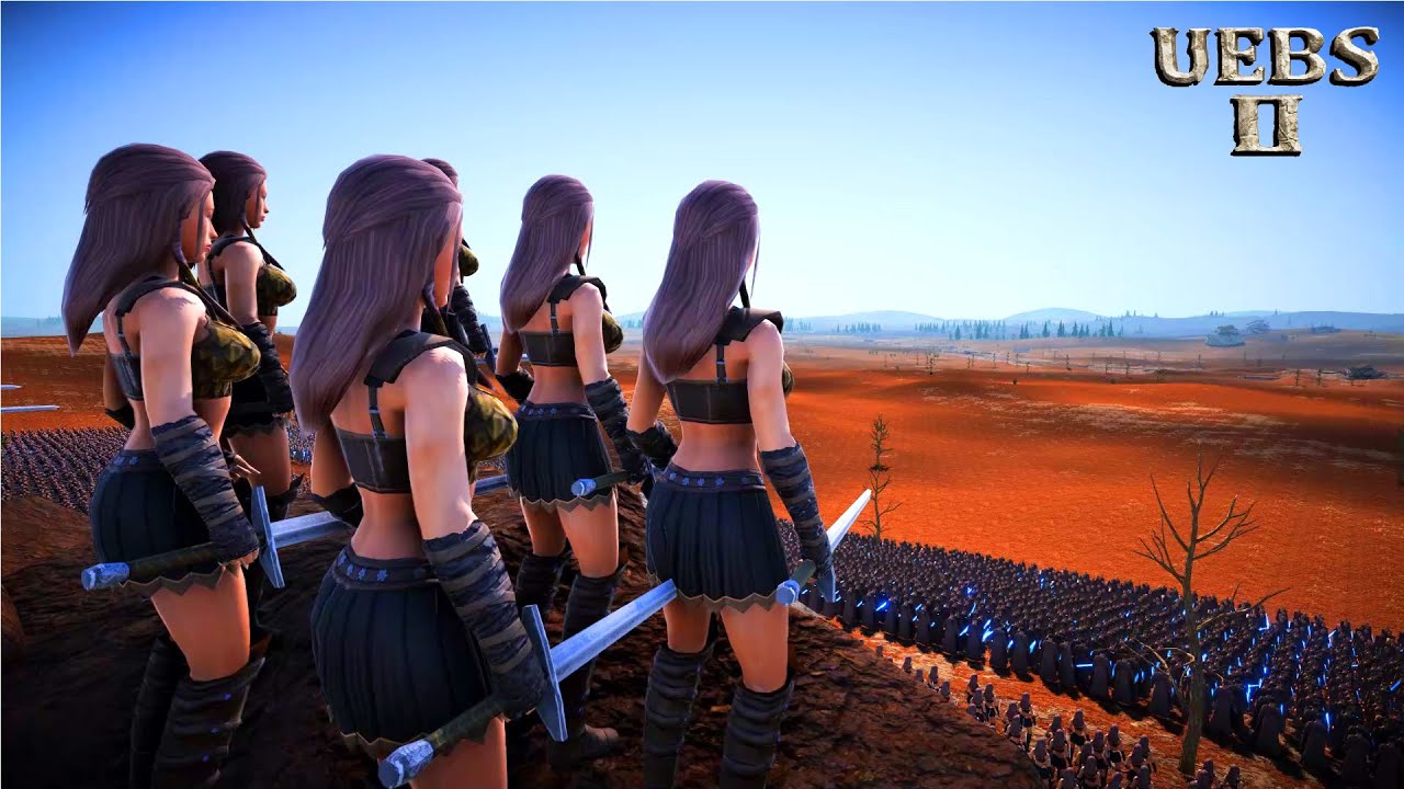 CAN JEDIS PROTECT LADY KNIGHTS FROM 4,000,000 ZOMBIES? | Ultimate Epic Battle Simulator 2 | UEBS 2