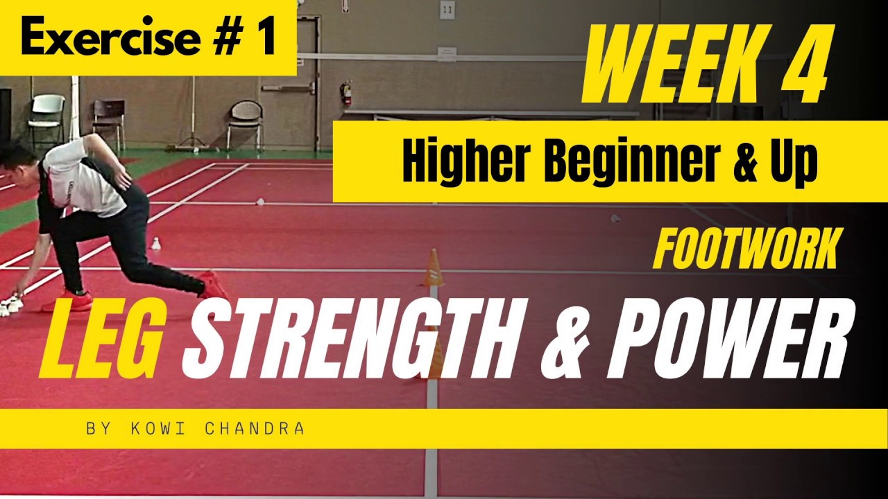 Badminton at Home - Week 4 (Higher Beginner & Up) Exercise #1