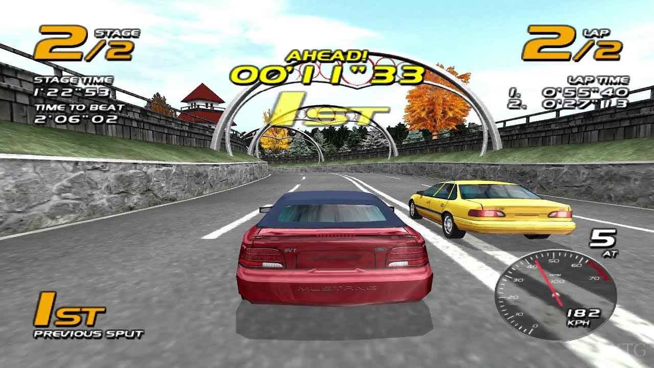 Vanishing Point Dreamcast Gameplay HD (DEmul)