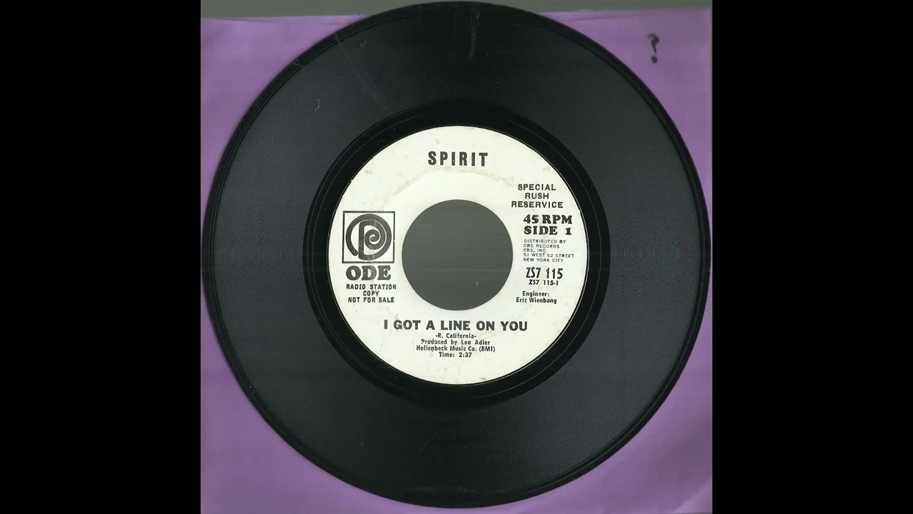 SPIRIT - I Got A Line On You (1968) [promo 45rpm, mono]