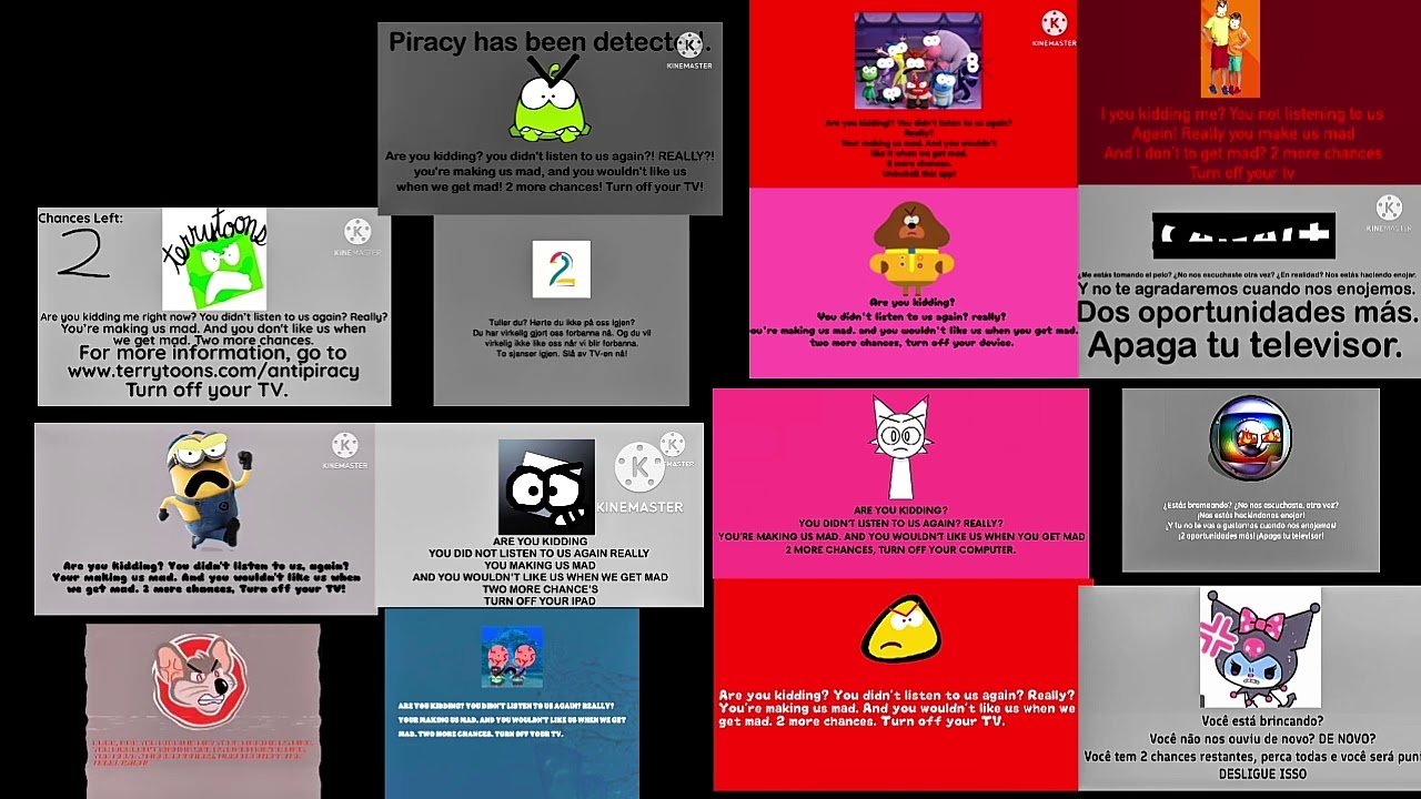 MTV3 (Finland) Anti Piracy Screen Superparison III
