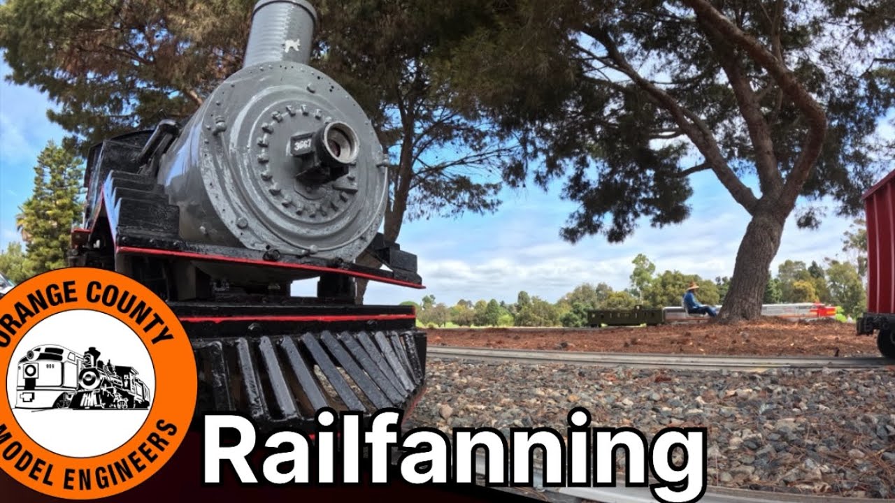 Orange County model engineers railfaninng 