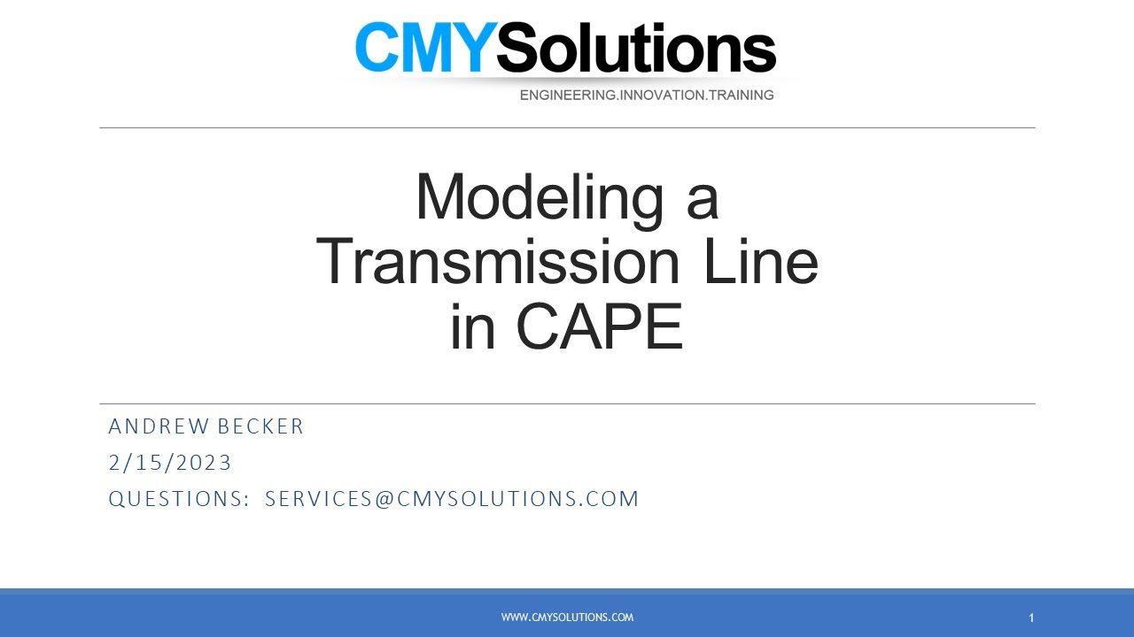 Quick Transmission Line Impedance Modeling in CAPE