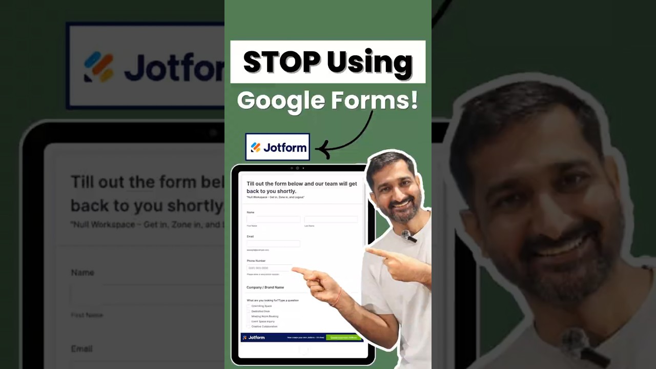 Create Smart Forms Using JotForm AI &ndash; No Coding!
