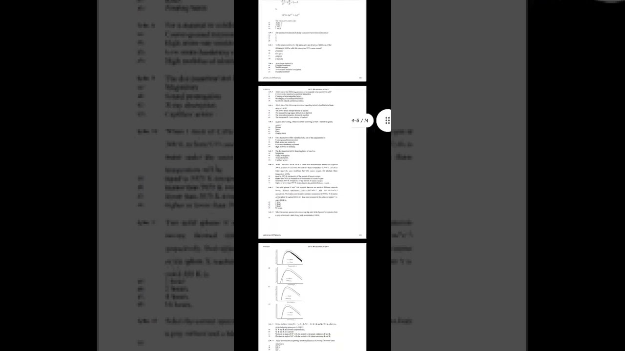 GATE 2020 METALLURGICAL ENGINEERING QUESTION PAPER