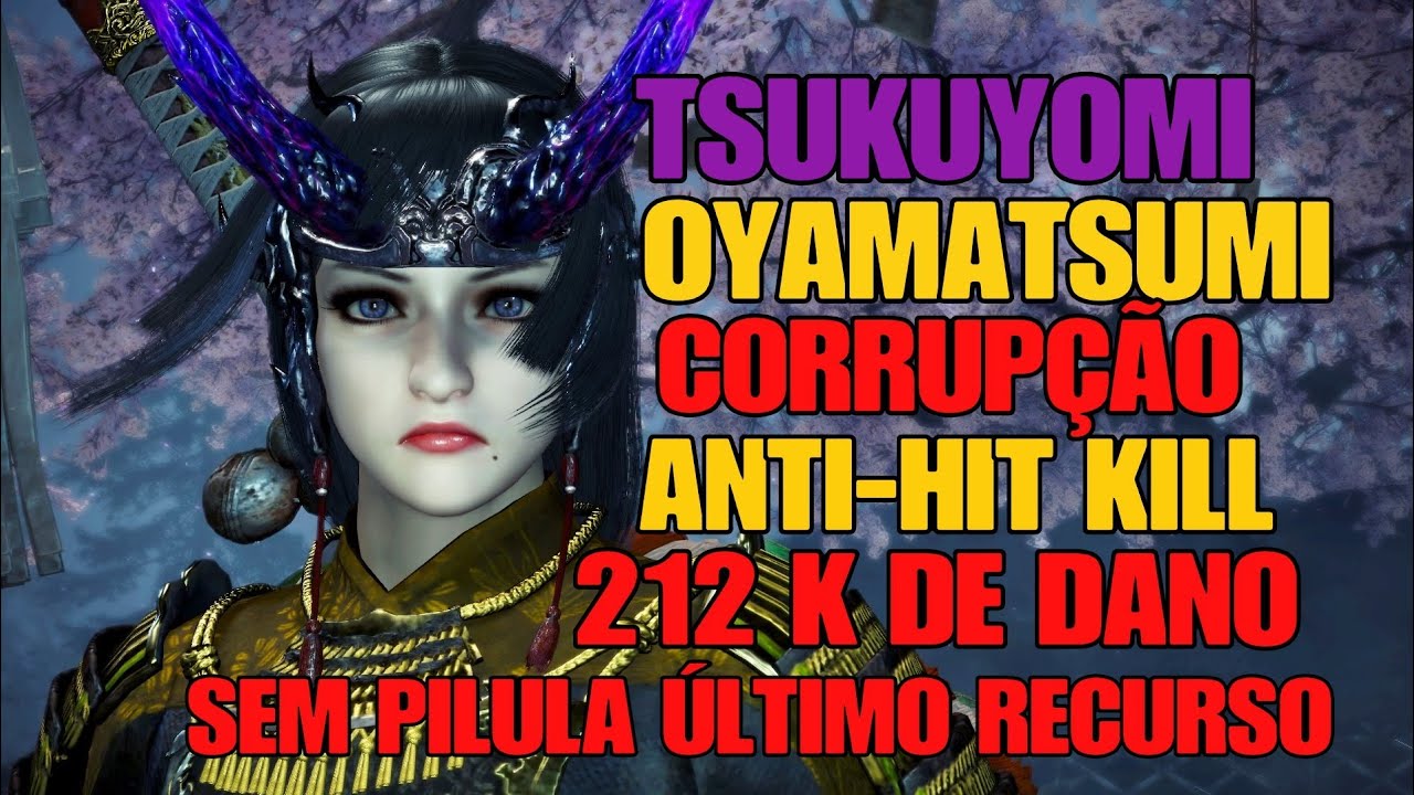 Nioh 2 - Build BERSERK ARMOR . Punhos,Foice,Cajaduplo,Odachi,Machado