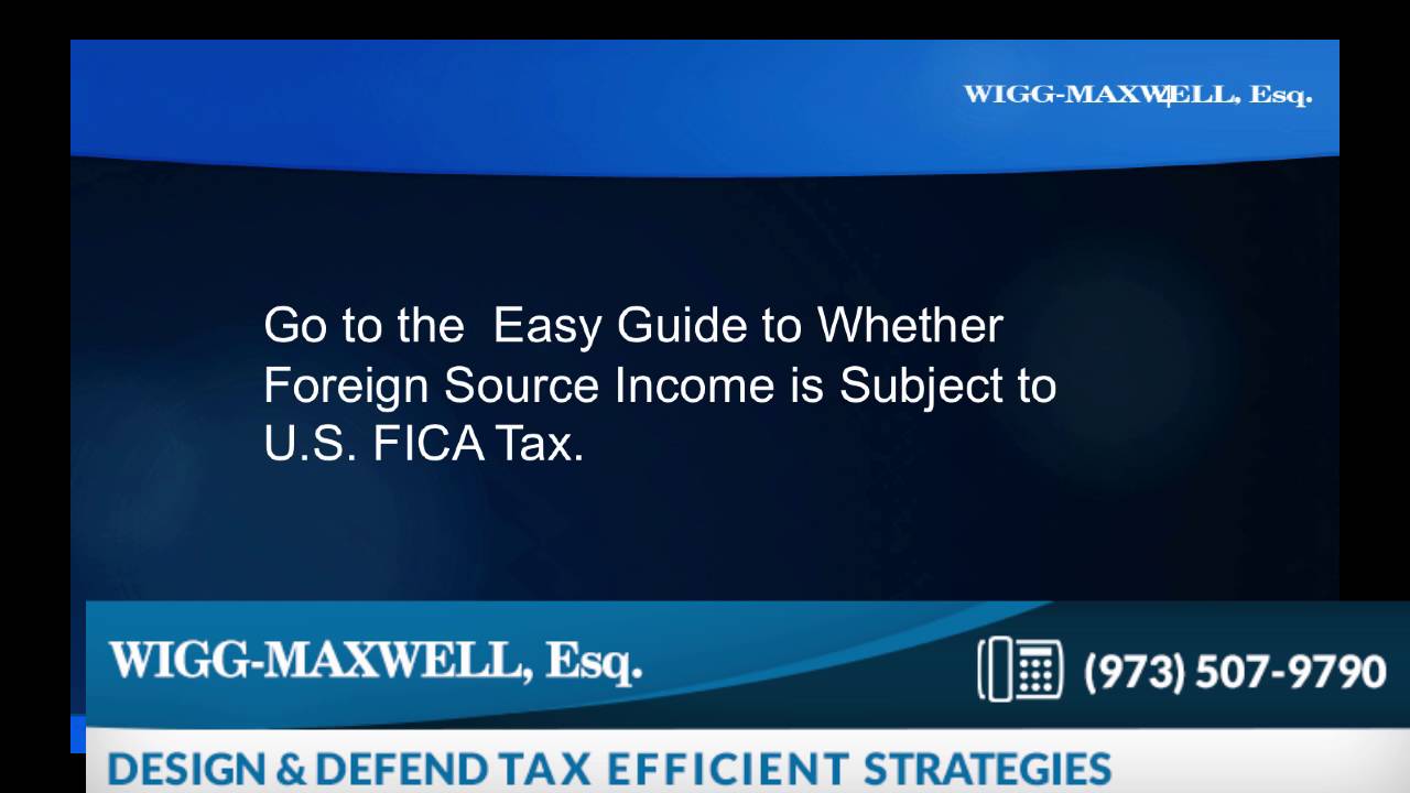 Foreign Source Income Guide