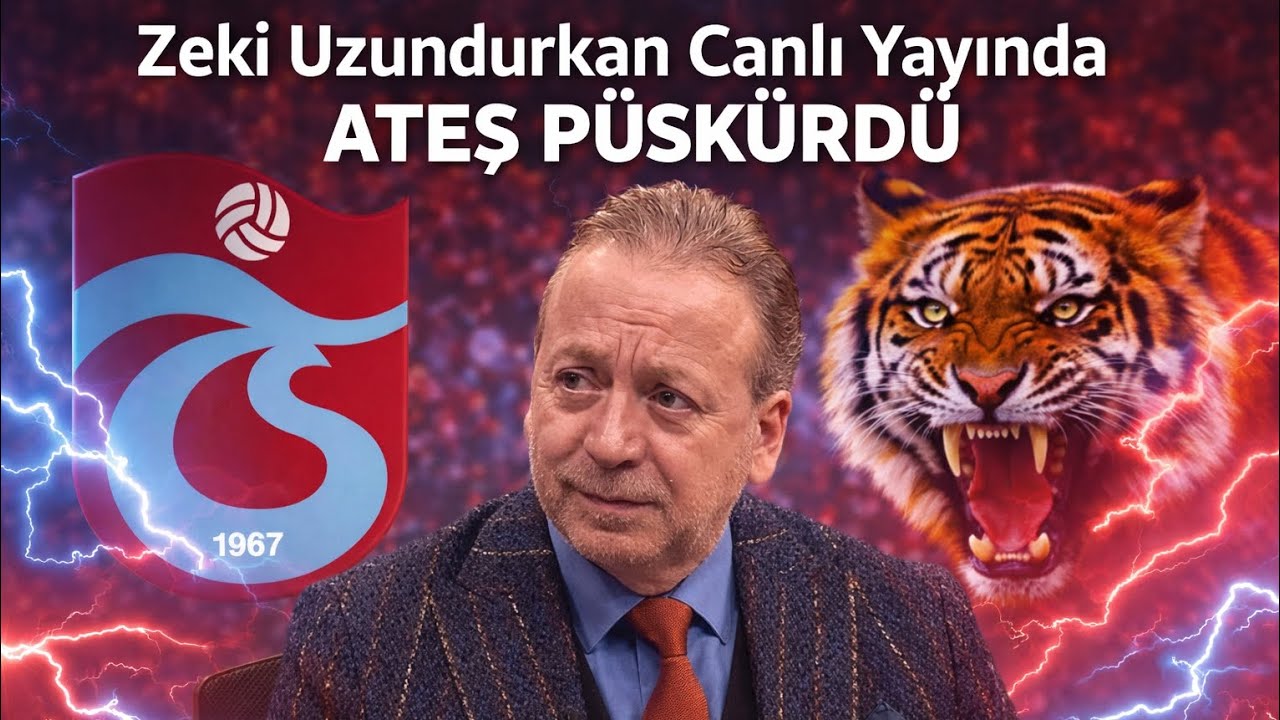 •Trabzonspor Haberleri | Zeki Uzundurukan Canlı Yayında Ateş Püskürdü ! | #trabzonspor #fenerbahçe 