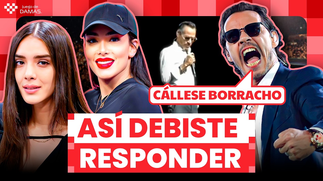 ISAURA E IRINA LE MUESTRAN A MARC ANTHONY COMO DEBIÓ RESPÓNDELE A FANÁTICO BORRACHO