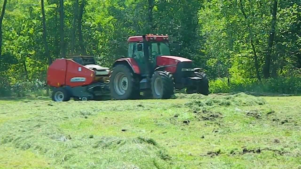 Kiszonka 2012 z Case Maxxum 135 + Pottinger RollProfi 3200 Supercut