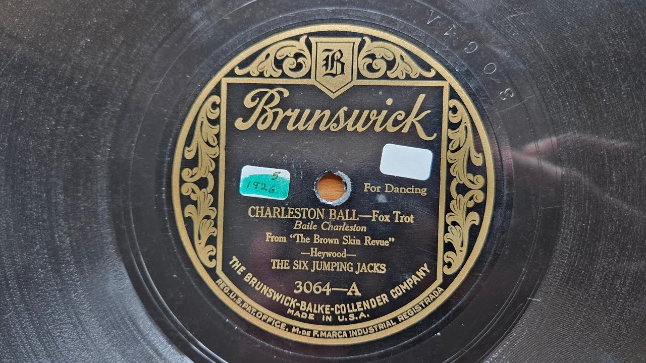 Charleston Ball (1926) - Six Jumping Jacks - Brunswick 3064
