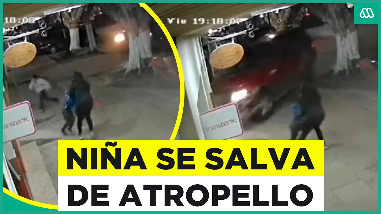 Niña se salva de milagro de atropello: Chofer estaba en estado de ebriedad