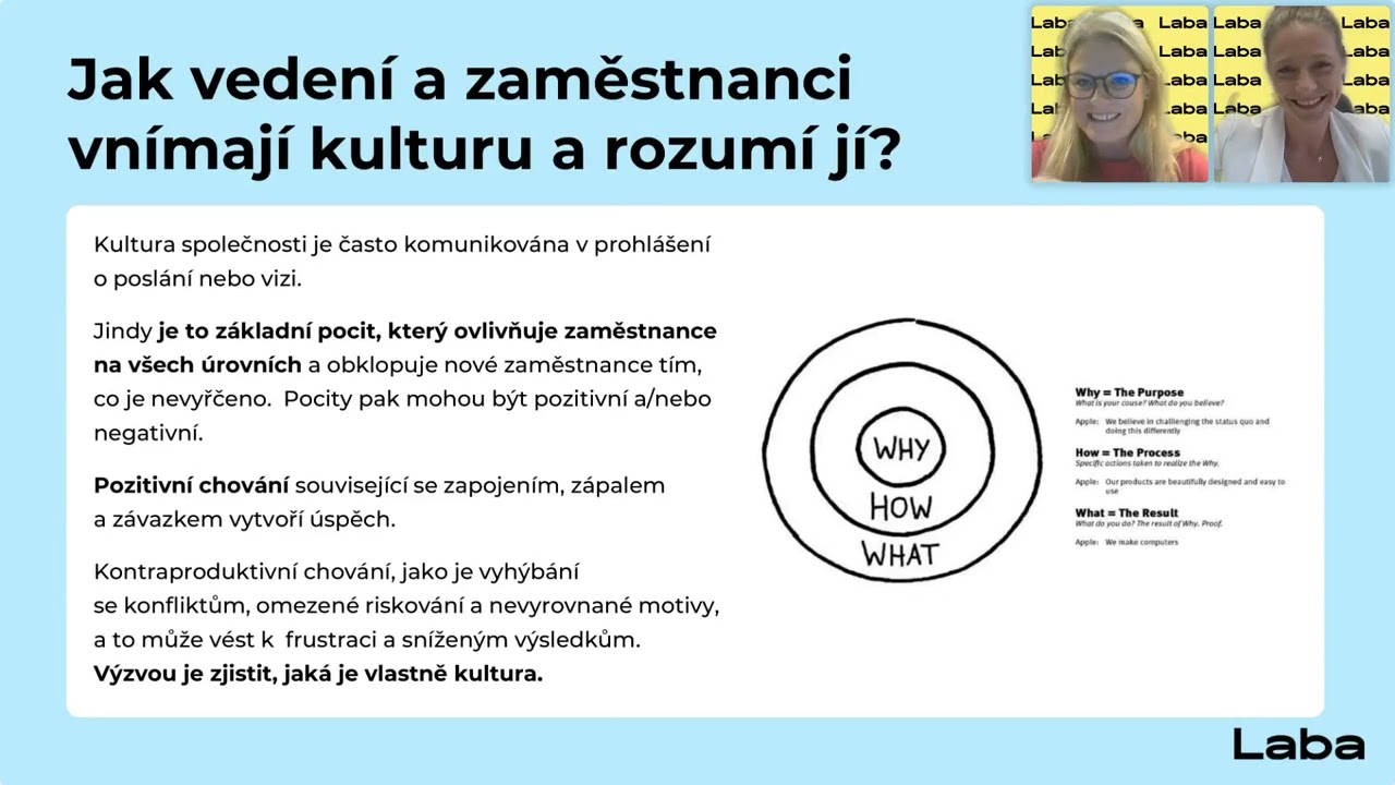 Z&aacute;znam webin&aacute;ře: Firemn&iacute; kultura jako osobnost firmy s Gabrielou &Scaron;im&scaron;ovou