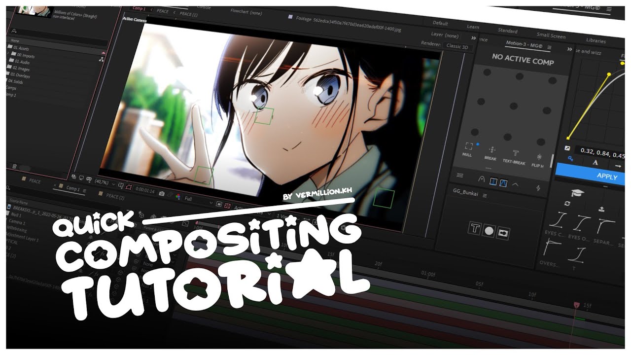 Quick Compositing Tutorial for Colored MAD