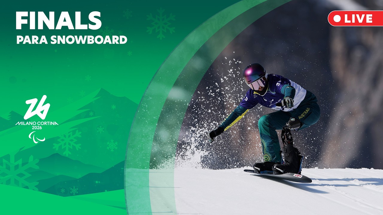 Para Snowboard 🏂🔥 - Women's & Men's Banked Slalom Finals | 13 Mar | Milano Cortina 2026