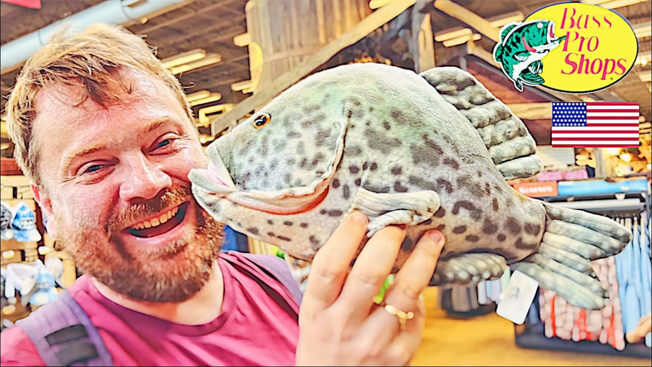 Scottish Man goes to BASS PRO Shop in America for the First Time