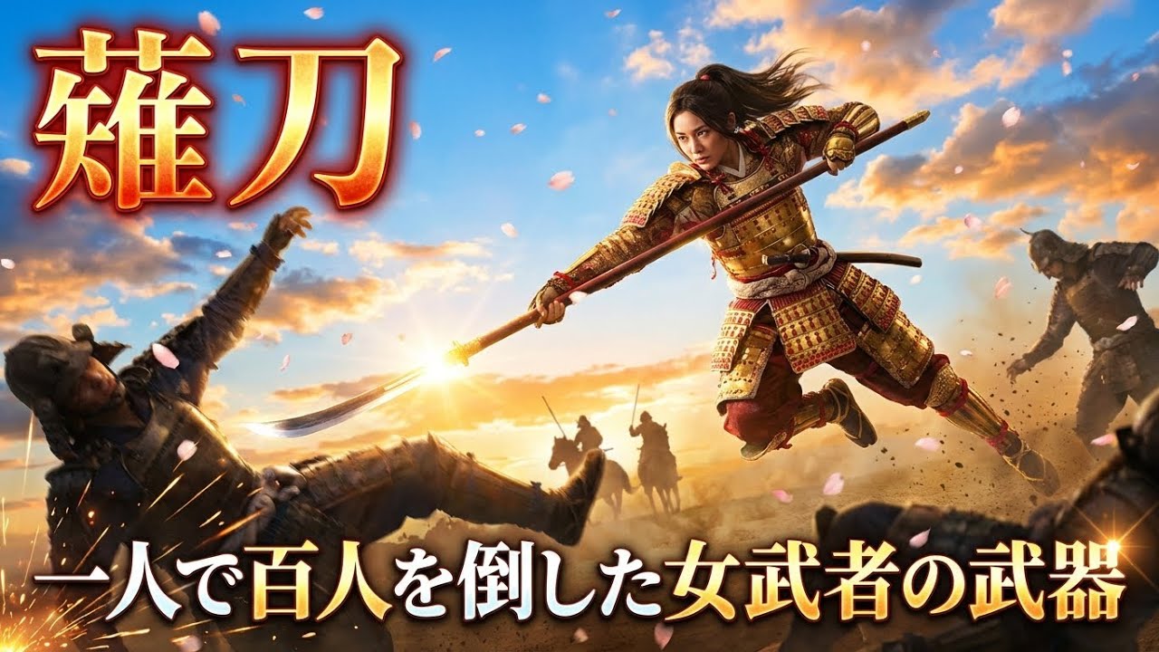 薙刀 - 一人の女が百人の侍を倒した武器！