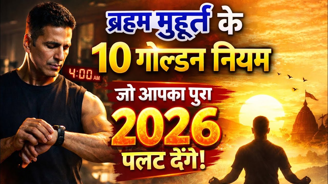 4:00 AM क्यों है सबसे शक्तिशाली समय? ब्रह्म मुहूर्त का रहस्य | 21Days universe Sutra 