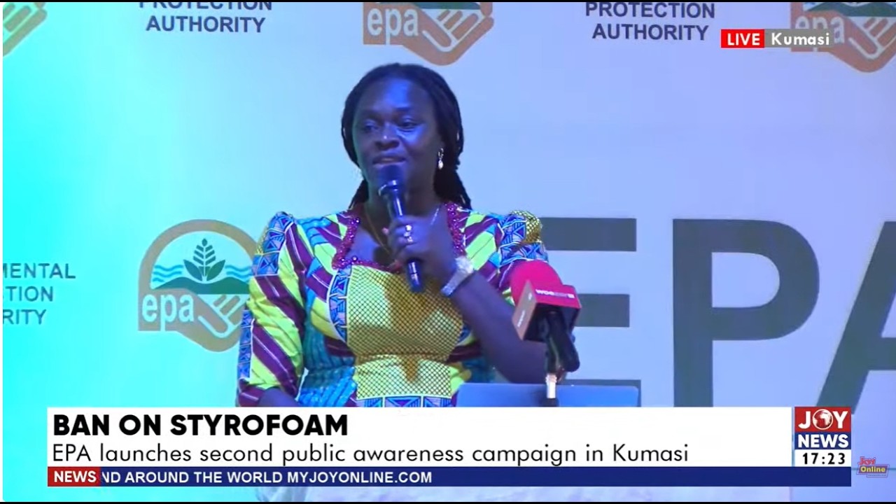Ban on styrofoam: EPA launches second public awareness campaign in Kumasi.