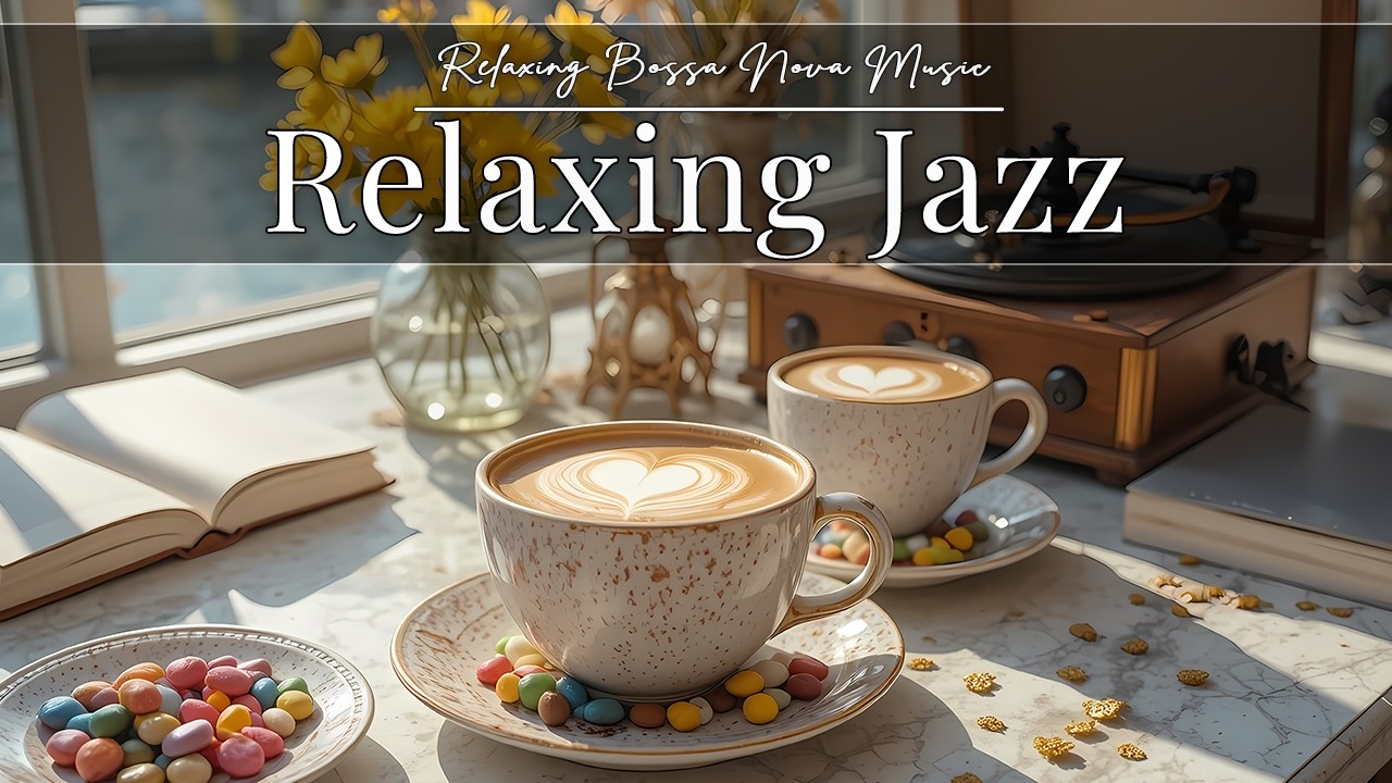 Morning Jazz Café Music ☕ Relaxing Soft Jazz & Bossa Nova Piano for a Fresh Start