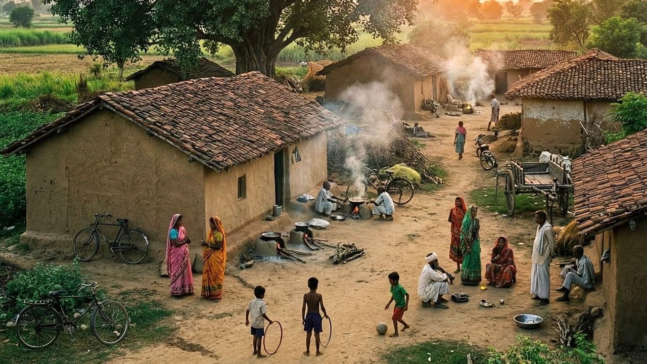 The Rustic Life of Indian Village || Lifestyle and Daily Routine || Nature Rural Life