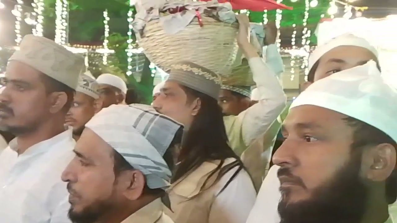 38th urs Mubarak Hazrat Qurban Ali Shah Baba (R.A) Sandal melad Mahim Dargah urs videos in ♥️🥰 😍