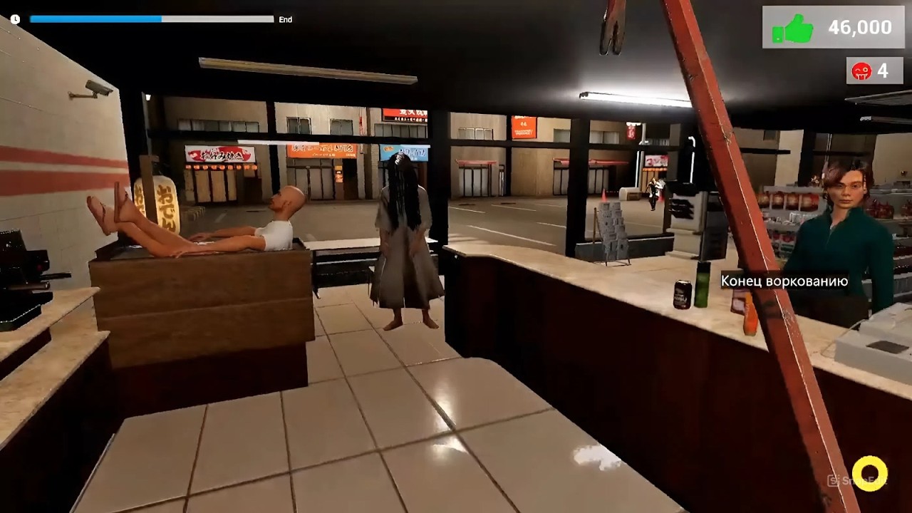 Работаю кассиром в магазине. I Am Part-time Worker!!