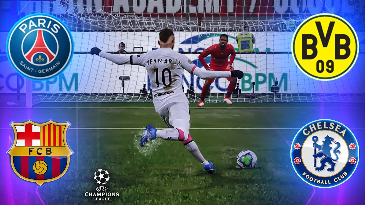 AS FINAIS DA CHAMPIONS LEAGUE DE PÊNALTIS 2021!! PES 2021