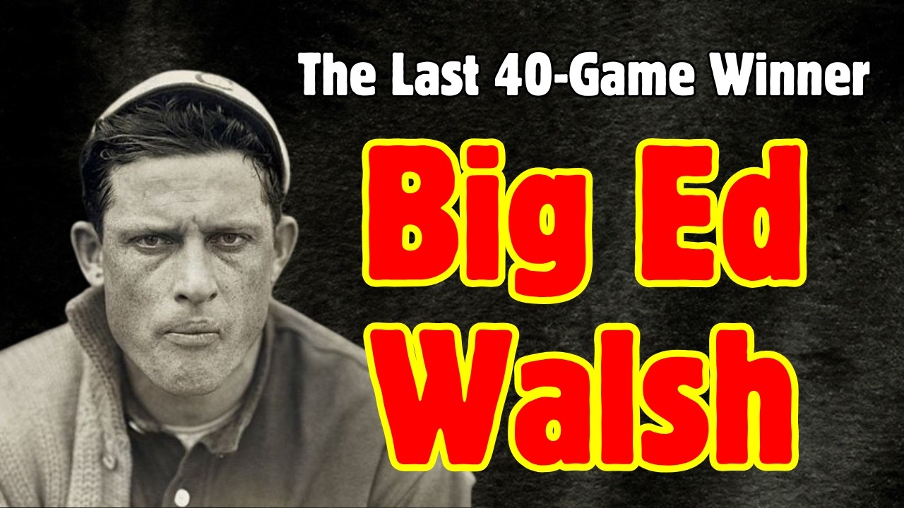 Ed Walsh. MLB's Last 40-game Winner. All-time ERA leader. Workhorse of the Deadball Era. #baseball