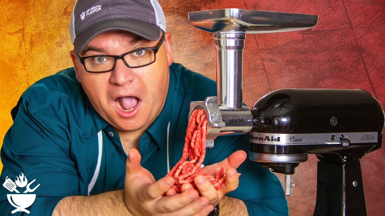 Насадка-мясорубка для миксера Kitchenaid