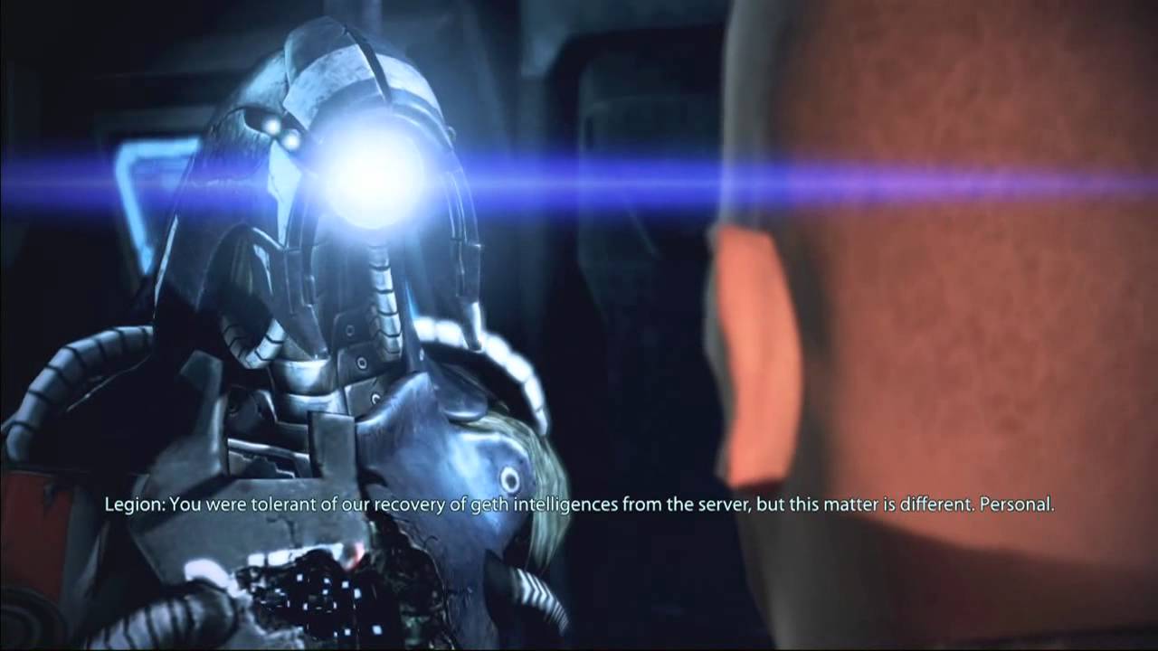 Mass Effect 3- Legion is Ashamed