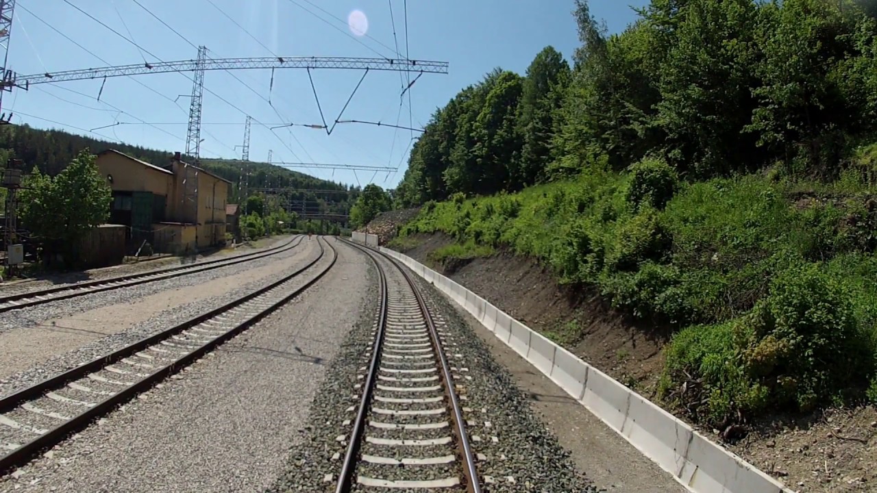 Bulgarian railways cab ride: Balkan crossing railway G. Oryahovitsa - Tulovo