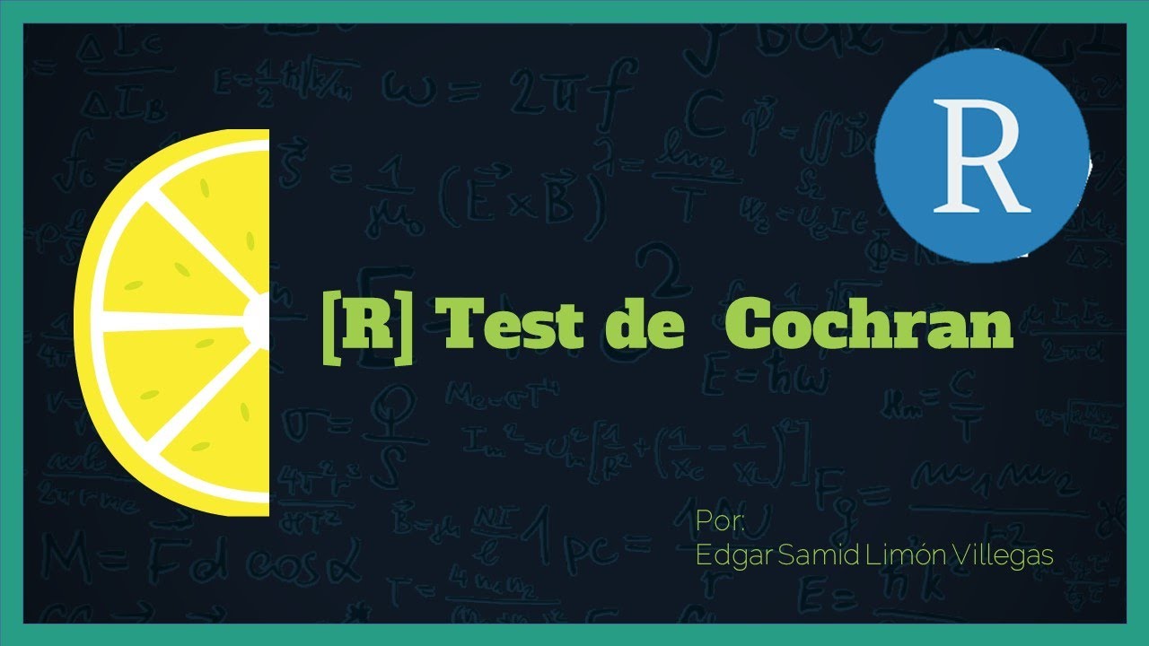 Test de Cochran en R