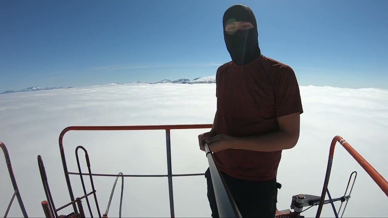 Climbing World Tallest AM Transmitter
