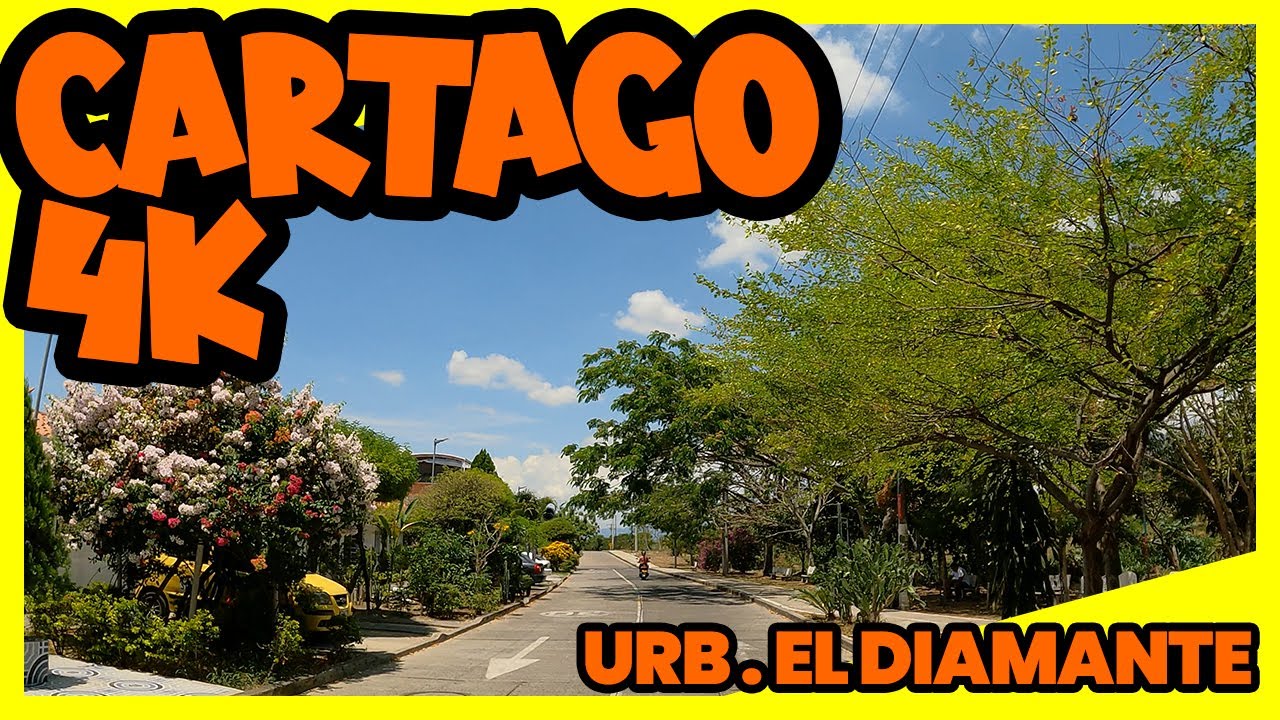 CARTAGO 4k - Recorrido por la urbanización El Diamante