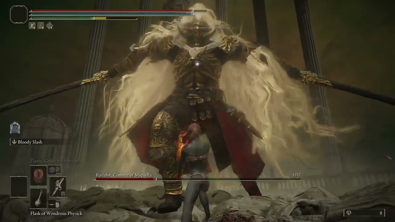 Giving Radahn stage 4 cancer 