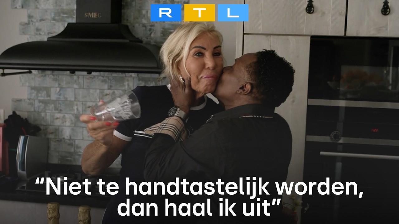 Carolie overlaadt Caroline met complimenten en kust haar meerdere keren | B&B Vol Liefde