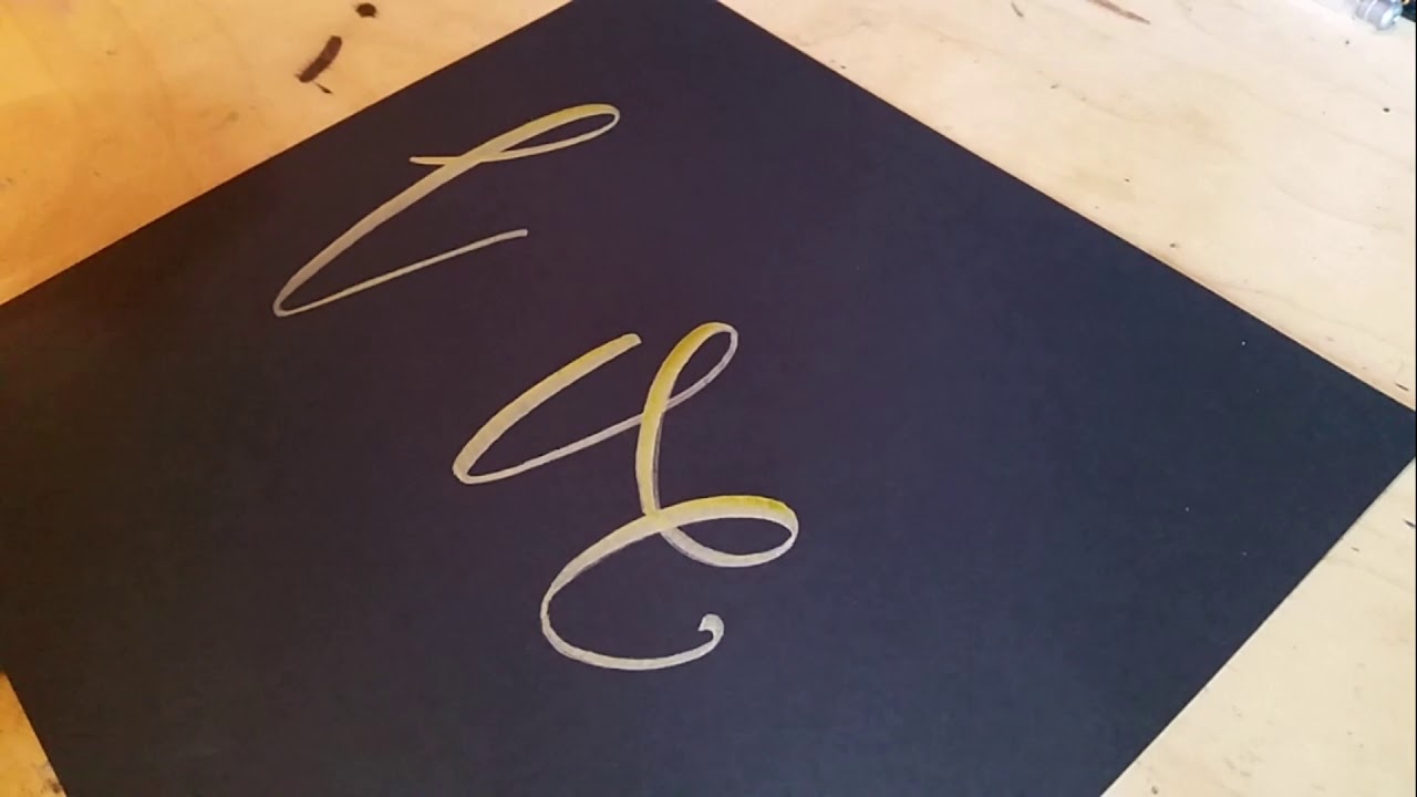 Zebra Metallic Brush Pen - SATISFYING LETTERING