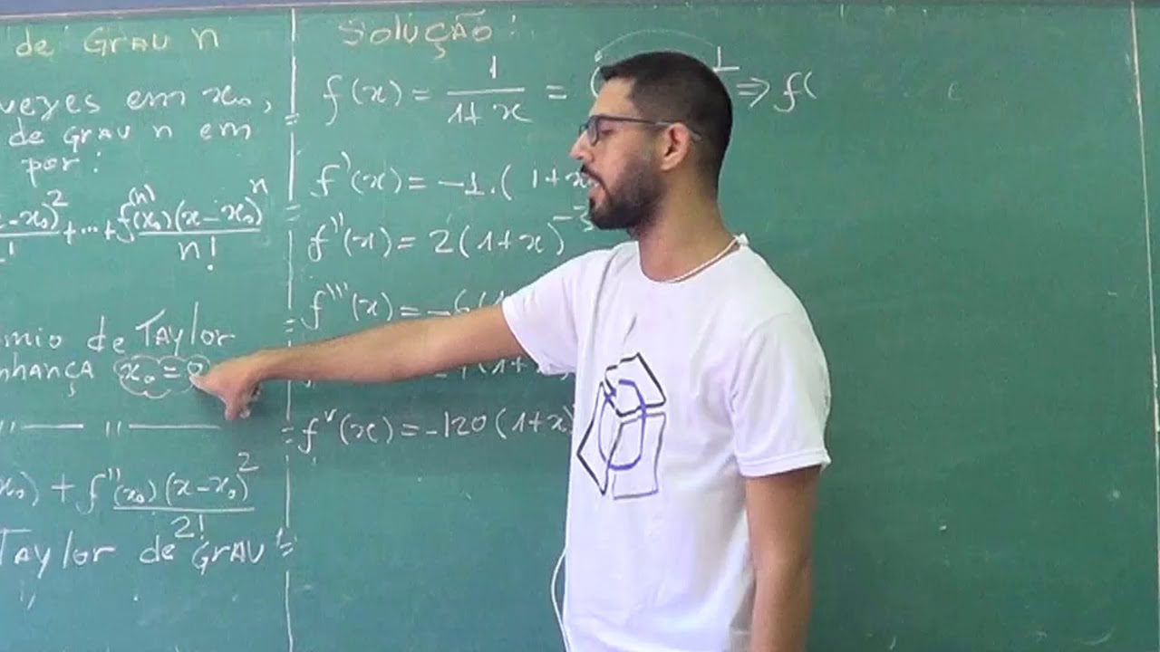 (Aula 05) Polinômio de Taylor de Grau 5 [Exercício Resolvido]