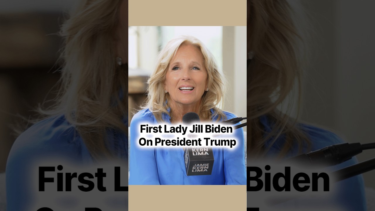 First Lady Dr. Jill Biden On President Trump